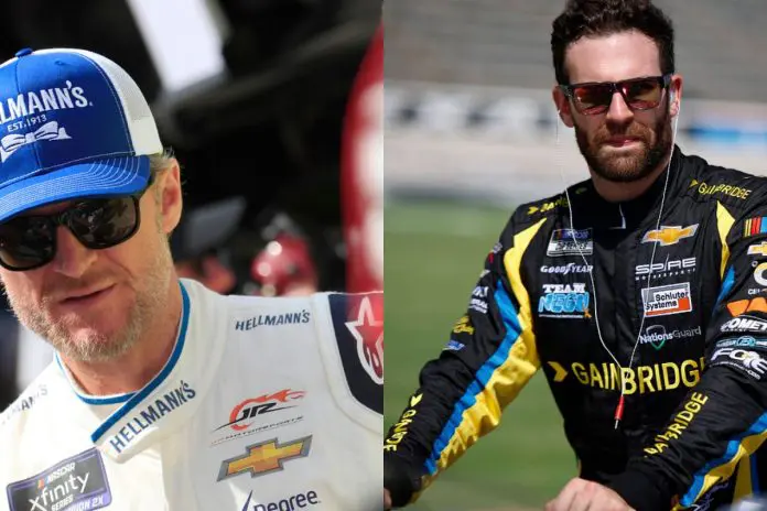 Dale Jr. Offers Support to Corey Lajoie