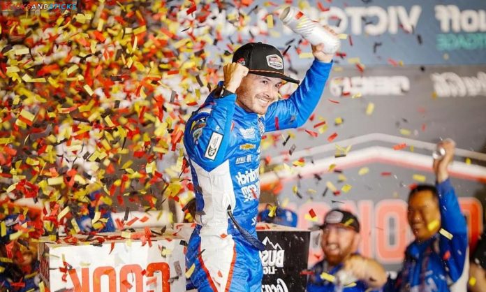 Larson Playoff Momentum
