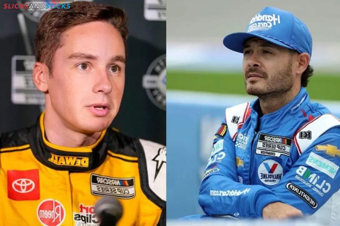 Kyle Larson Supports Christopher Bell