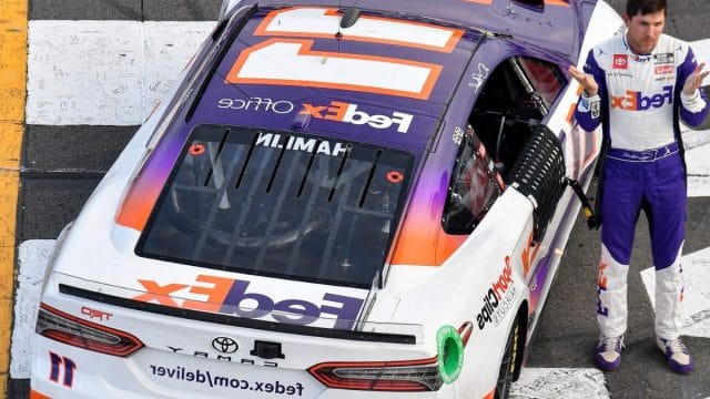 Denny Hamlin Unclaimed Victory