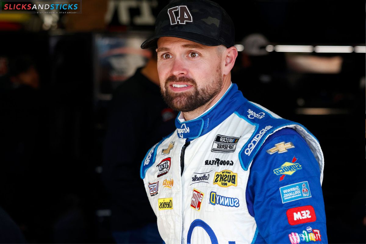 Ricky Stenhouse Jr Heroic Escape