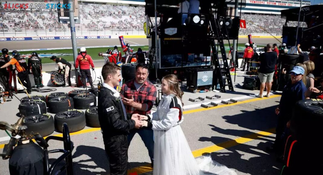 Tori and Nick Pit Stop Wedding