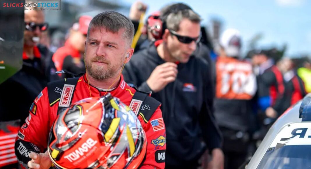 Justin Allgaier Finishes Third (1)