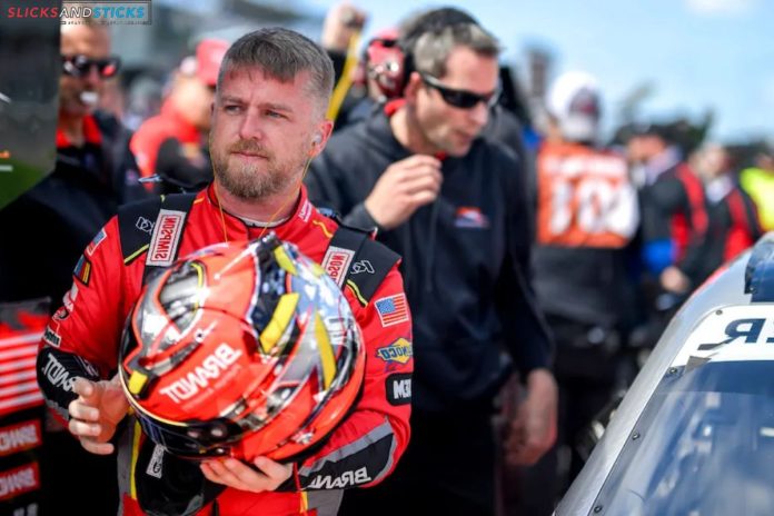 Justin Allgaier Finishes Third (1)