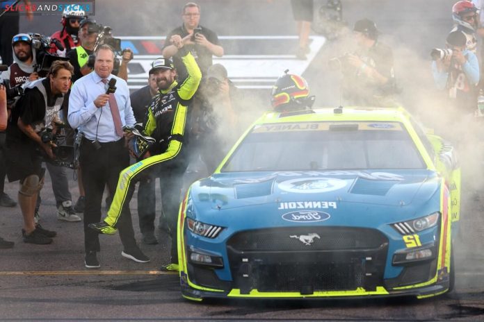 Ryan Blaney Fiery Determination (1)