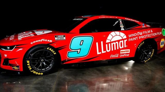 Chase Elliott's LLumar Films 2024 NASCAR Cup (1)