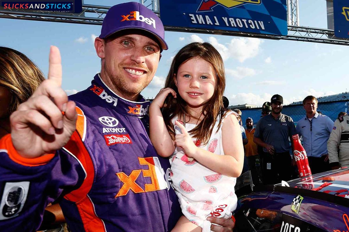 Denny Hamlin Bond with Molly (1)
