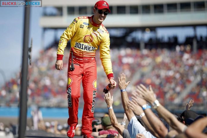 Joey Logano Teases Ryan Blaney (1)