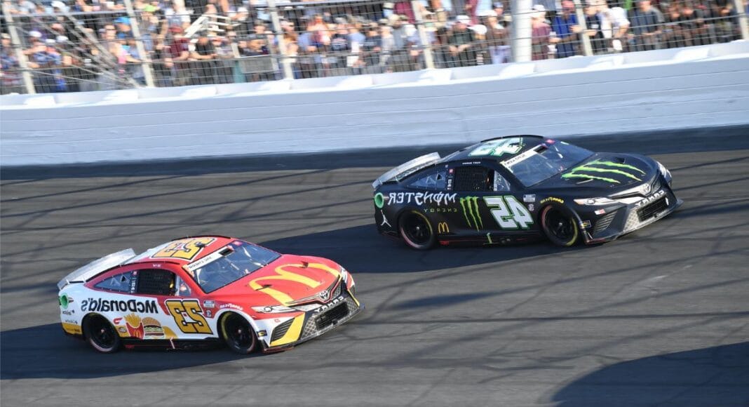 Michael Jordan and Denny Hamlin Support NASCAR (1)