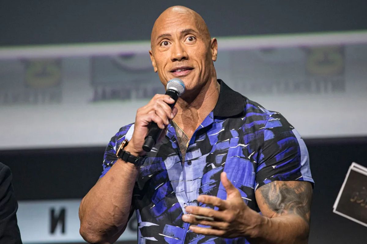 Dwayne Johnson at Daytona 500 (2)