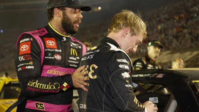 Bubba Wallace And Tyler Reddick (3)