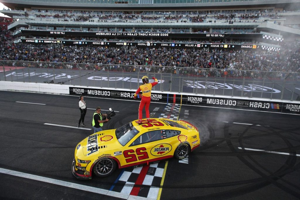 Busch Light Clash at The Coliseum A Night of NASCAR Excitement