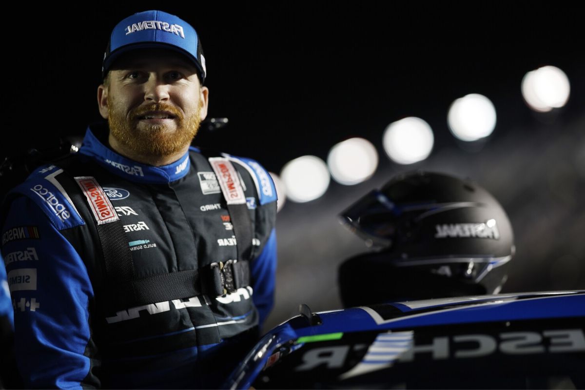 Chris Buescher Welcomes Son