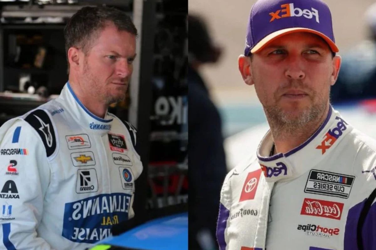 Dale Jr Points Finger at Denny Hamlin (2)