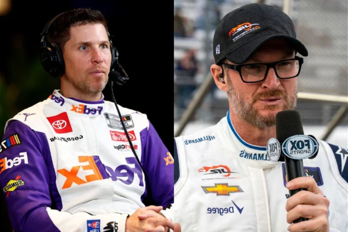 Dale Jr Points Finger at Denny Hamlin (3)