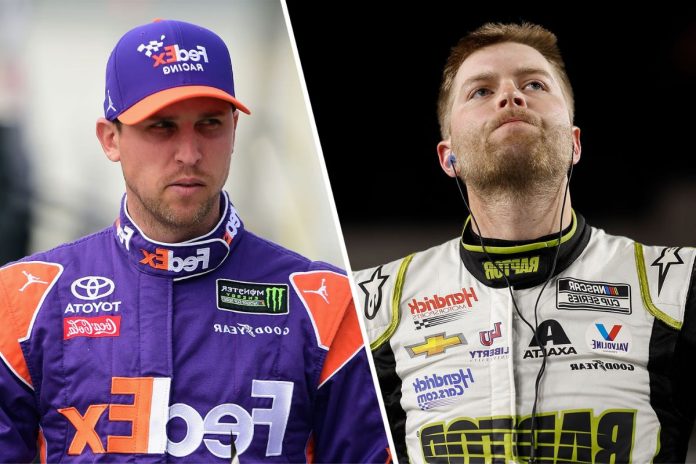 Denny Hamlin And William Byron (1) Denny Hamlin And William Byron (1)