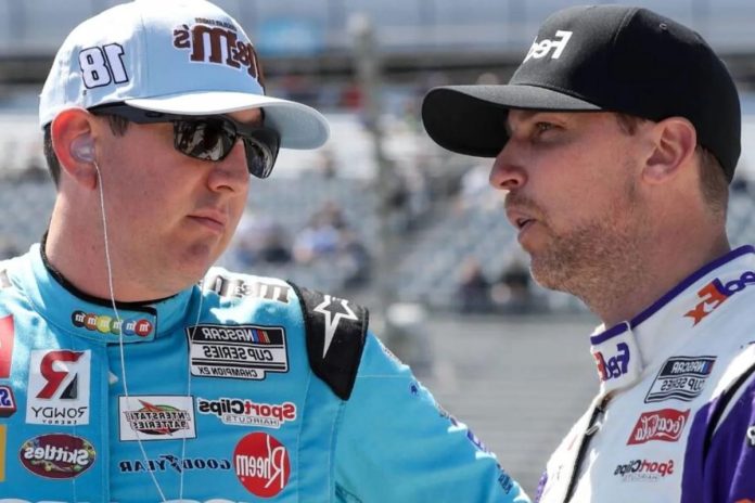 Kyle Busch Defends Denny Hamlin(3)
