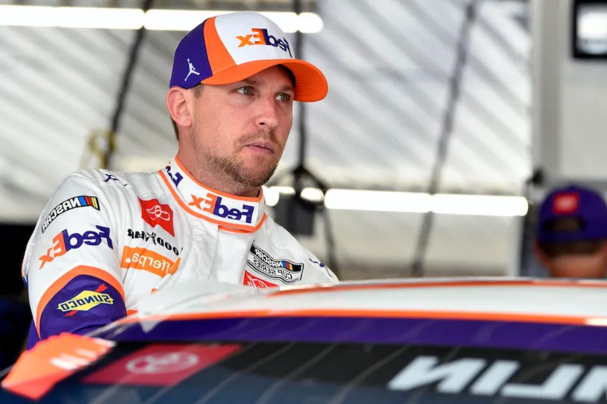 Denny Hamlin Secures Pole Position (2)