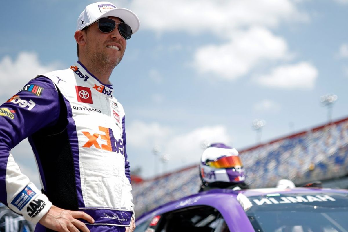 Denny Hamlin Secures Pole Position (3)