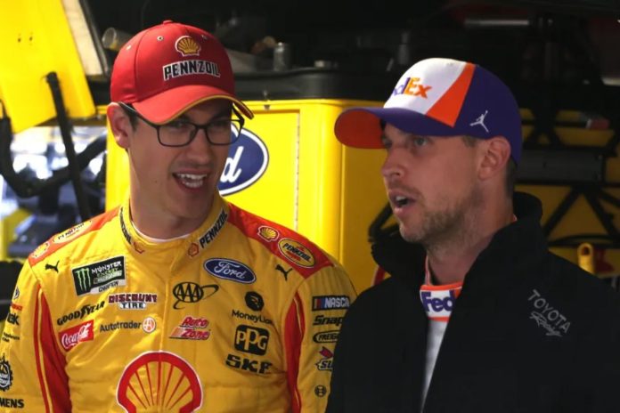 Denny Hamlin Vs. Joey Logano