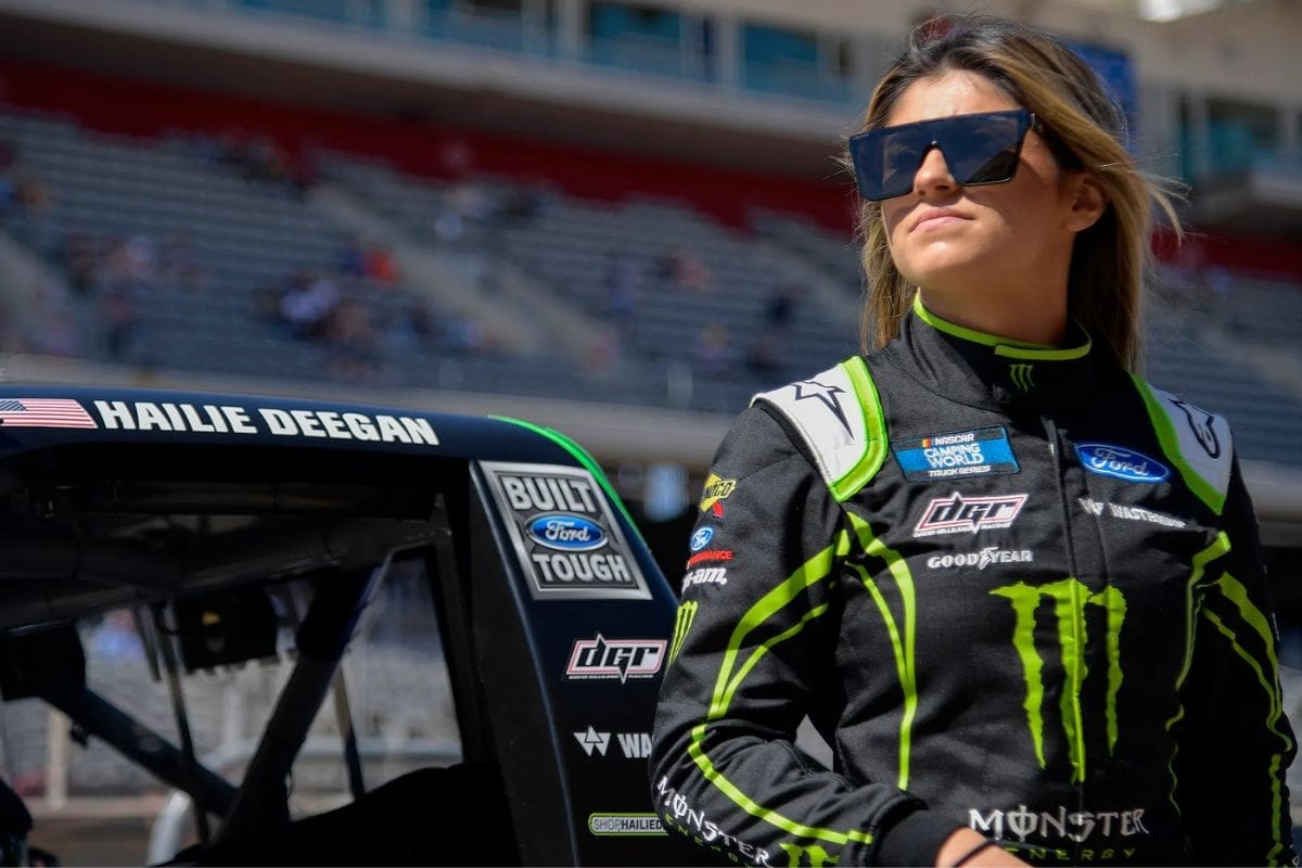 Hailie Deegan Fiance Slams NASCAR