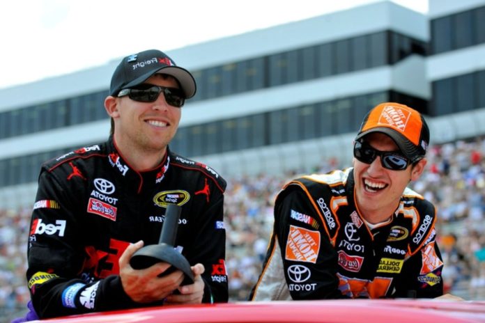 Joey Logano Denny Hamlin Heartbreak (3)