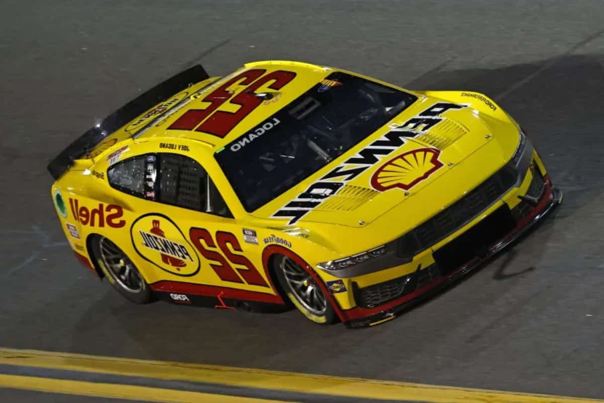 Joey Logano Thrilling Pole Lap