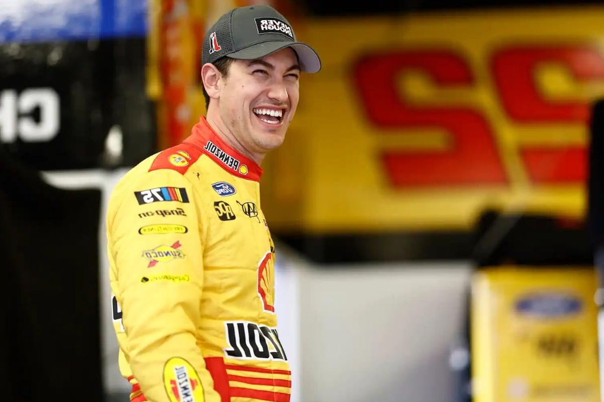 Joey Logano Thrilling Pole Lap