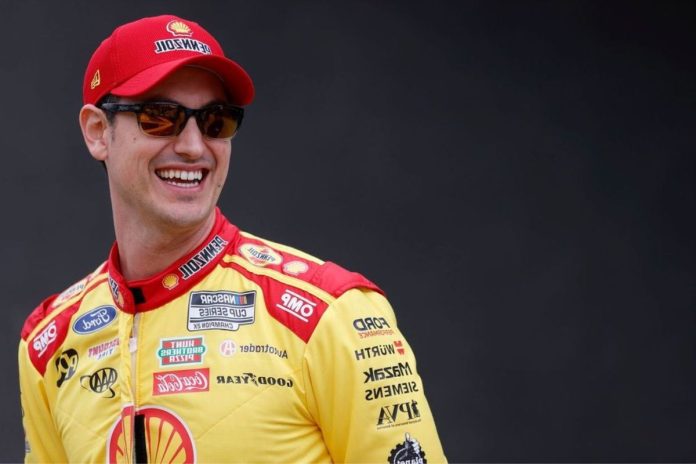 Joey Logano Thrilling Pole Lap