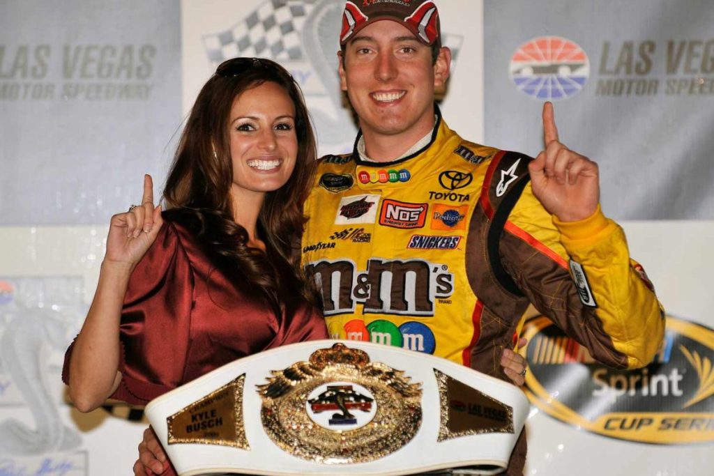 Kyle Busch Wife Samantha Regrets Auto Club Speedway NASCAR Absence