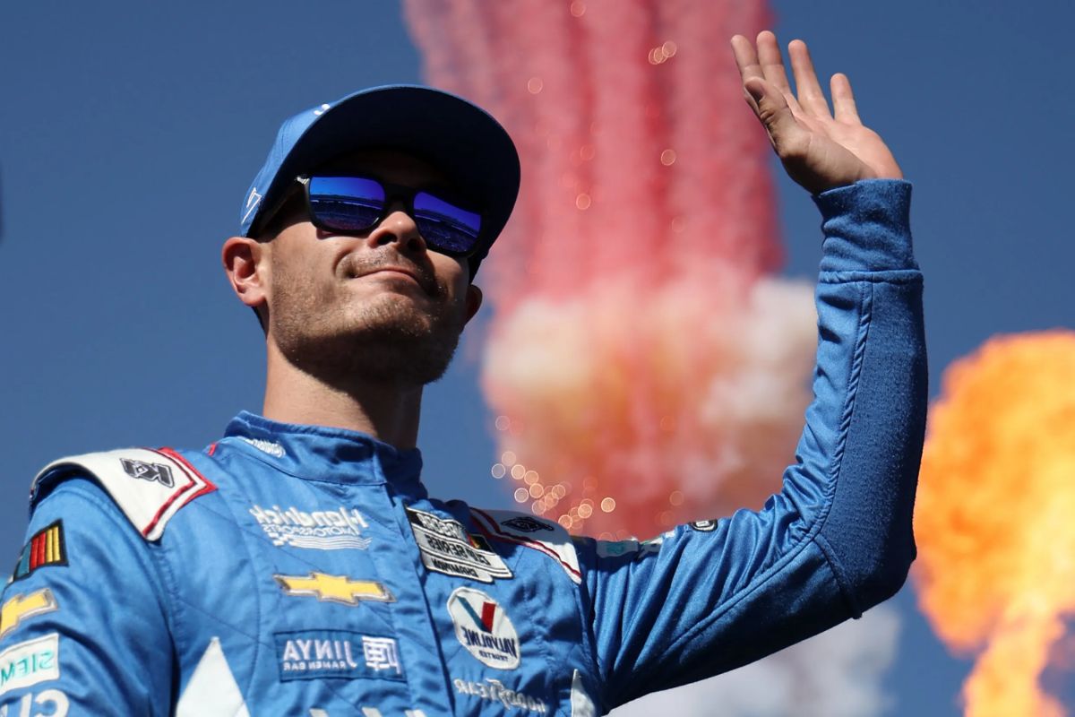 Kyle Larson IndyCar Test (3)
