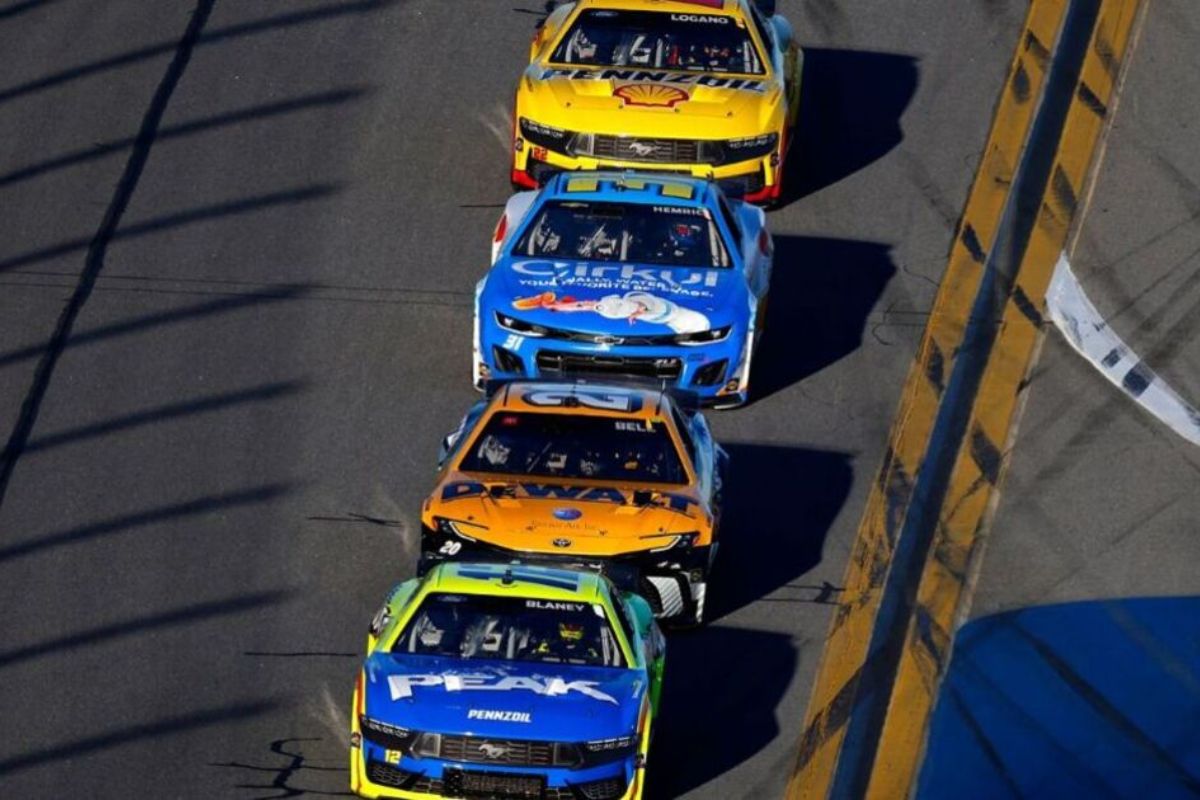 NASCAR Drivers Deliberately Slowed