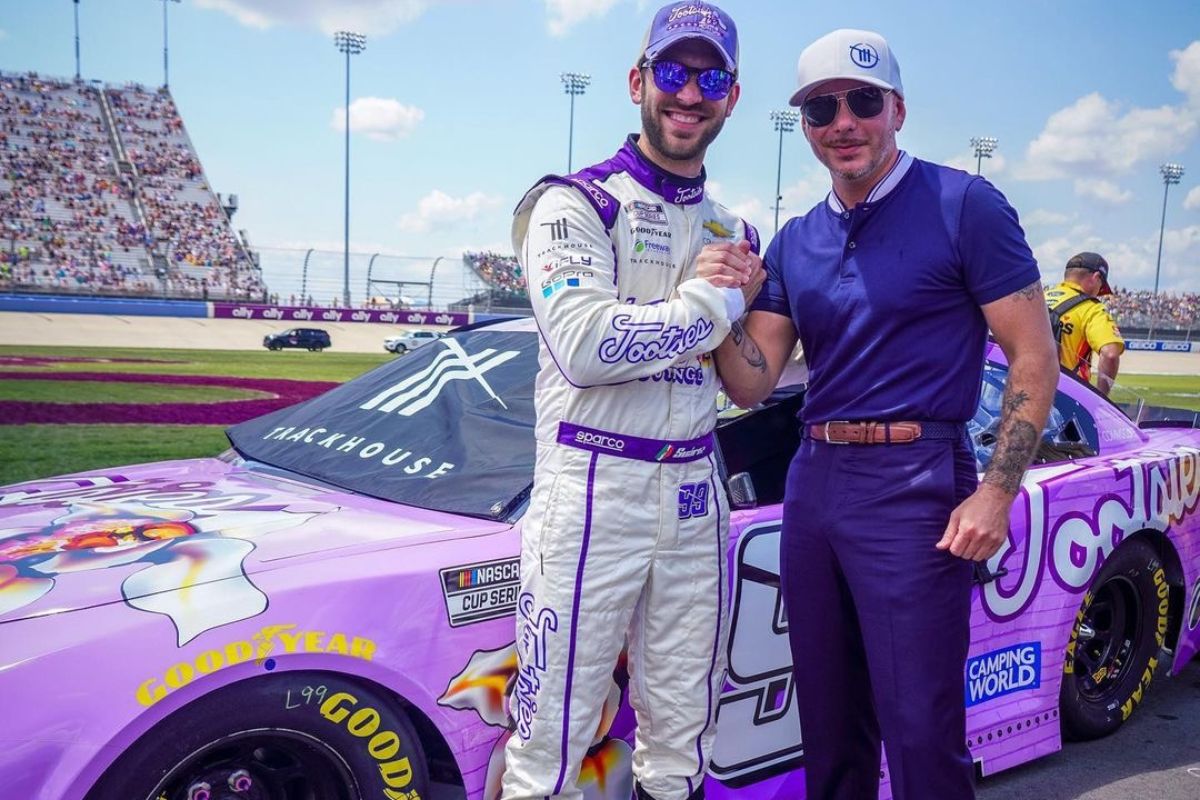 Pitbull Praises Daniel Suarez