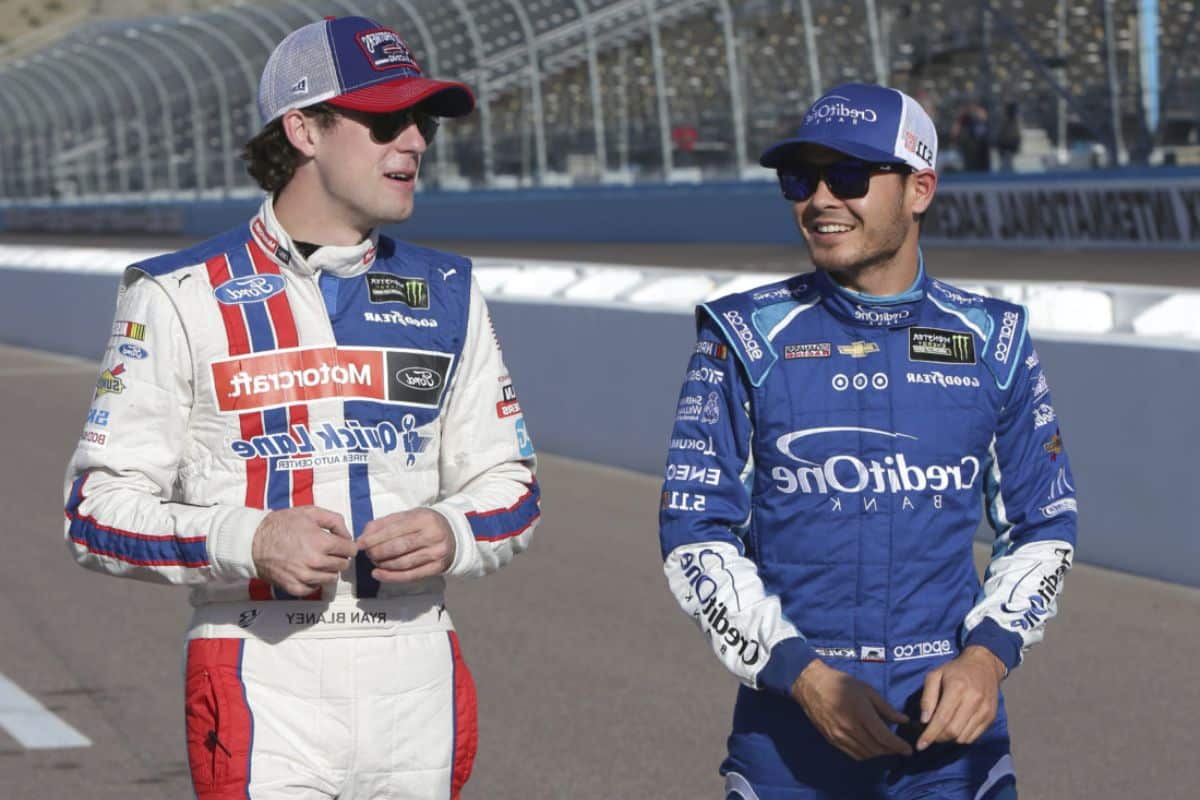 Ryan Blaney Vs. Kyle Larson