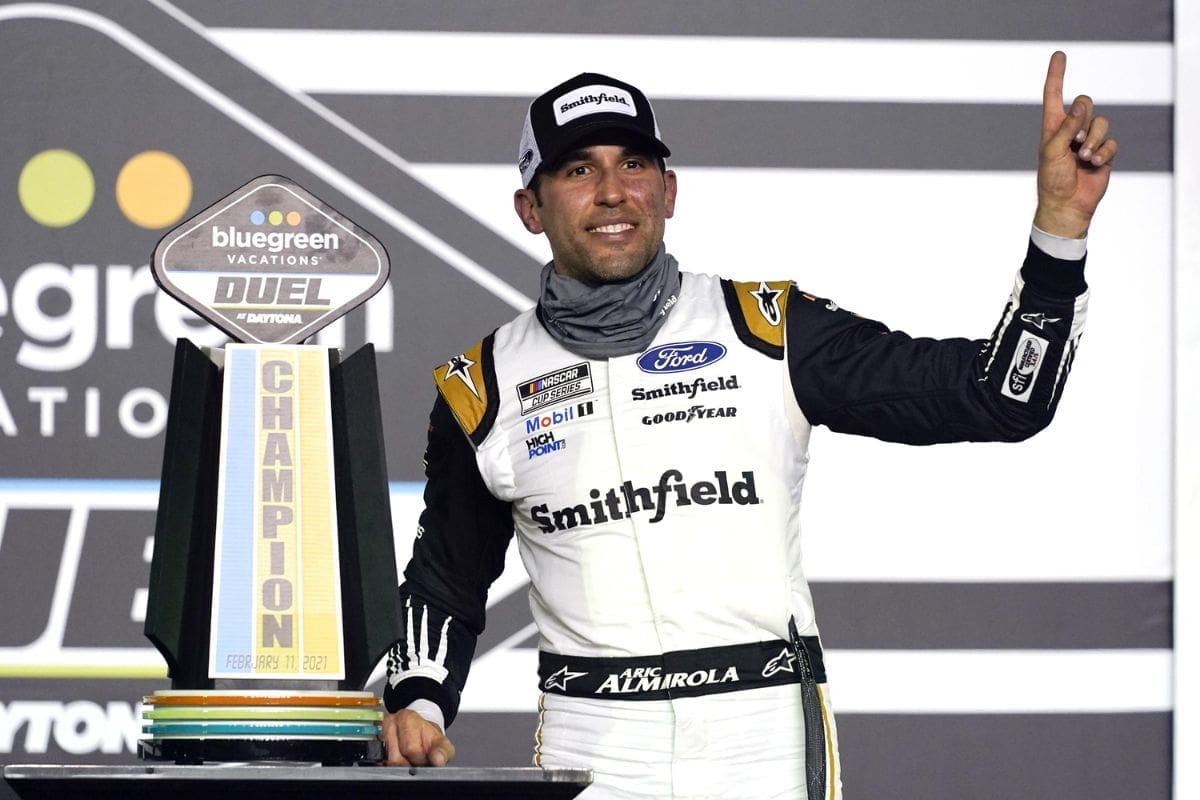 Aric Almirola Admits Chevys Are a Little Bit Better 2