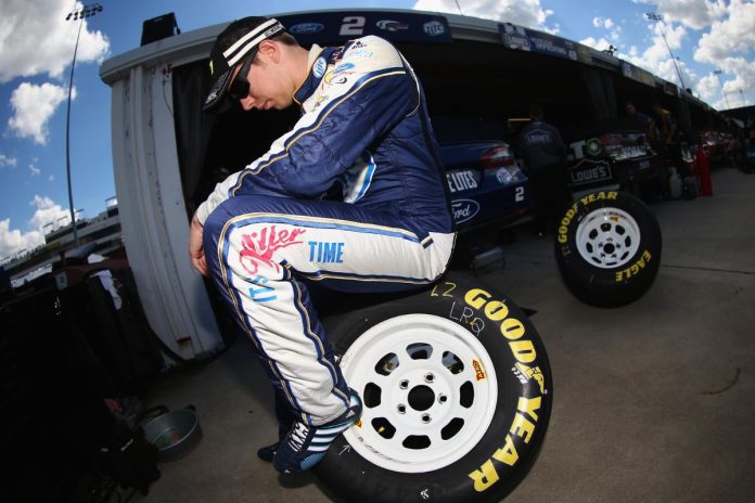 Brad Keselowski's Tire Troubles