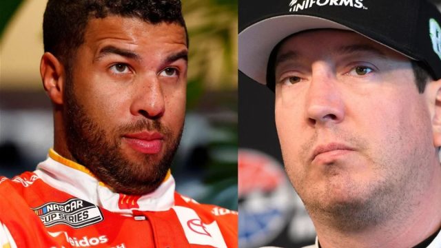 Bubba Wallace and Kyle Busch Atlanta Wreckfest (3)