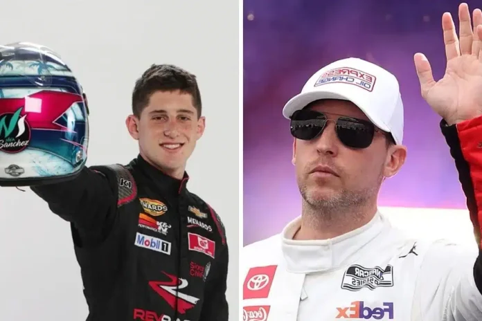 Denny Hamlin and Nick Sanchez (1)