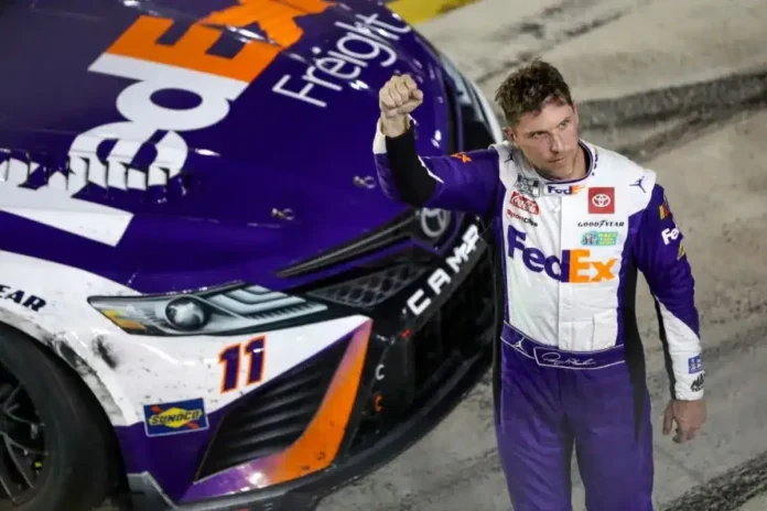 Denny Hamlin's Reaction to Team's Prank
