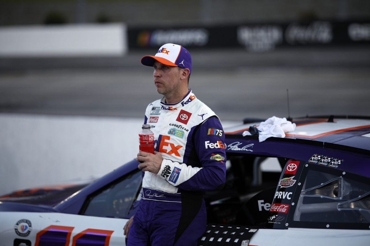 Denny Hamlin's Uncertain Future with Coach Gibbs (1)