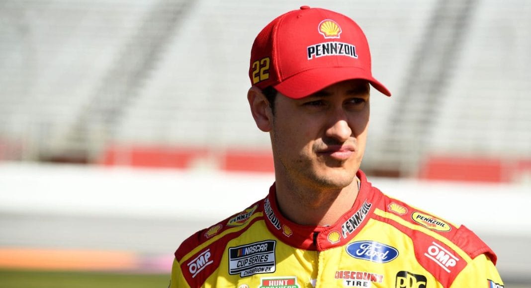 Joey Logano Hits the Panic Button