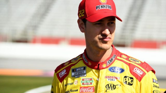 Joey Logano Hits the Panic Button
