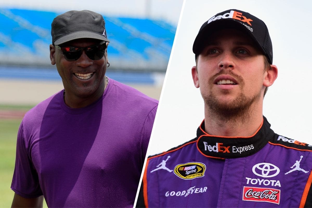 Michael Jordan, Denny Hamlin And 23XI's Third Ride