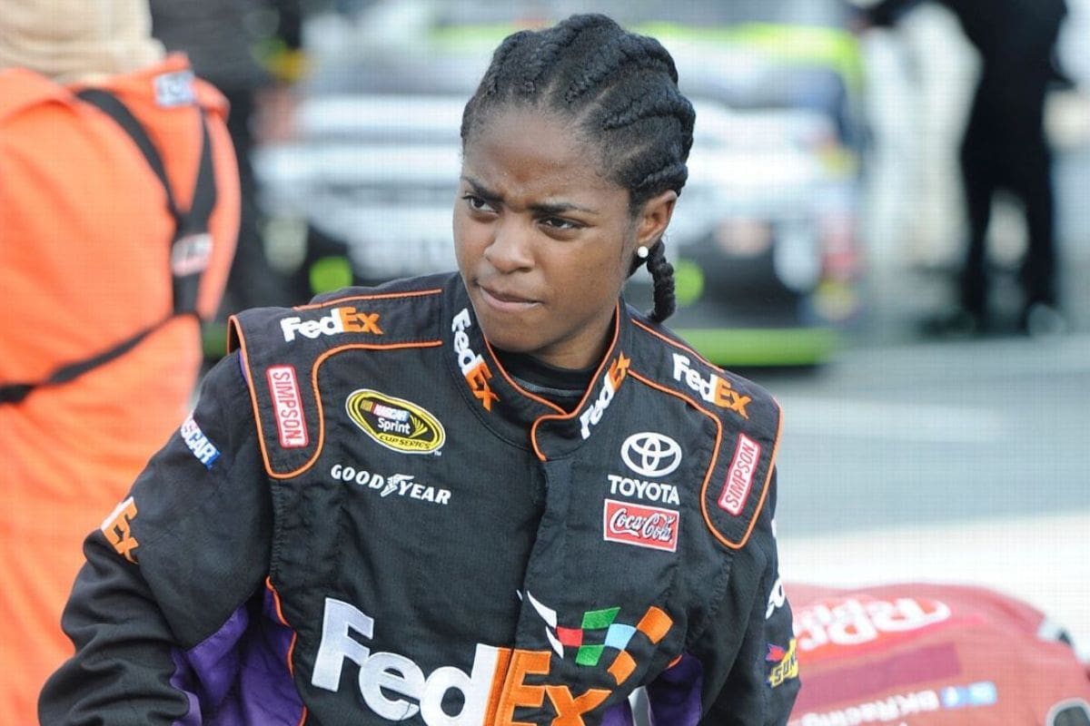 NASCAR's First Black Female Pit Crew Member (2)