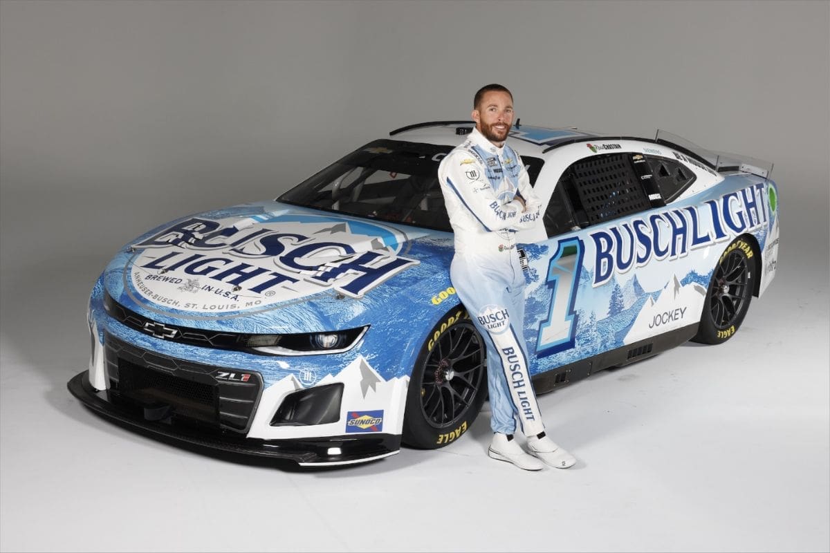 Ross Chastain's Leaked Busch Light Scheme