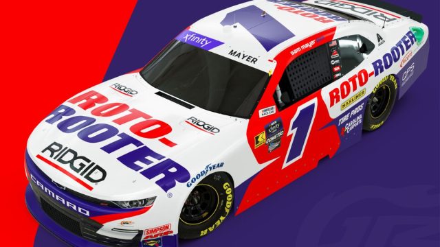 Roto-Rooter Sponsoring Sam Mayer (1)