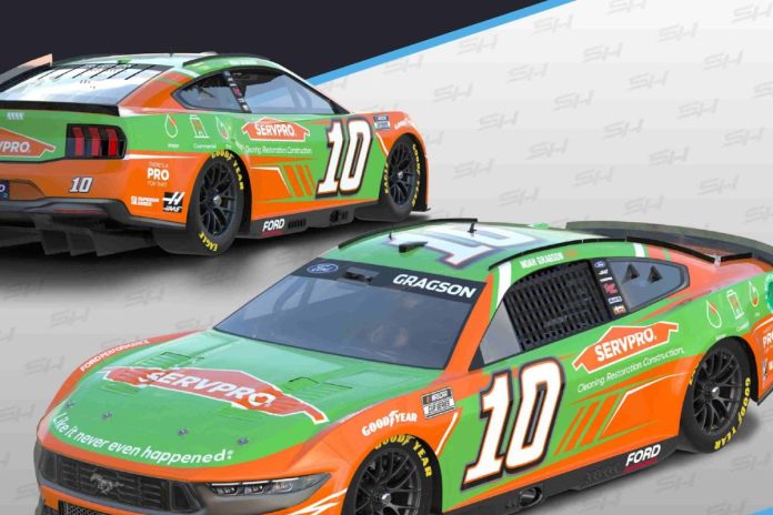 SERVPRO Joins Noah Gragson (2)
