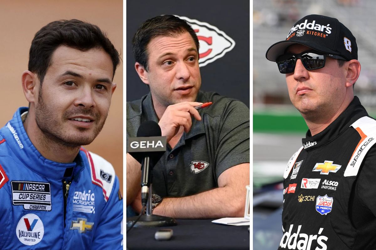 Brett Veach Spills NASCAR Favorites, Spills Tea on Kyle Busch & Kyle Larson