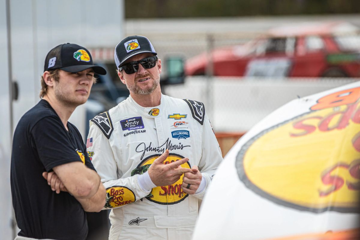 Dale Jr. Applauds Carson Kvapil 1