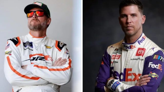Dale Jr. Unmasks Denny Hamlin's Dark Side 3